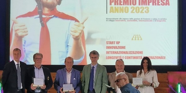  “Premio Impresa 2023” - Il riconoscimento della Camera di Commercio alle eccellenze produttive delle province di Frosinone e Latina